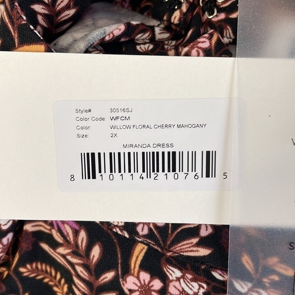 Leota Miranda Floral Midi Dress - Picture 10 of 11